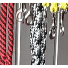 NYLON braided WALKING leads ( TRIGGER CLIP)